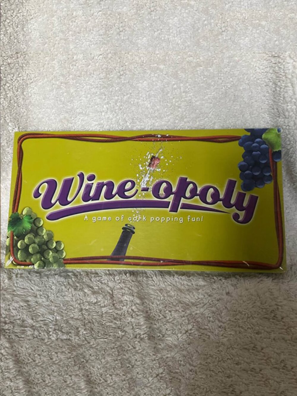 Late for the Sky Wine-opoly Board Game